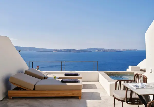 andronis-luxury-suites-santorini — pool