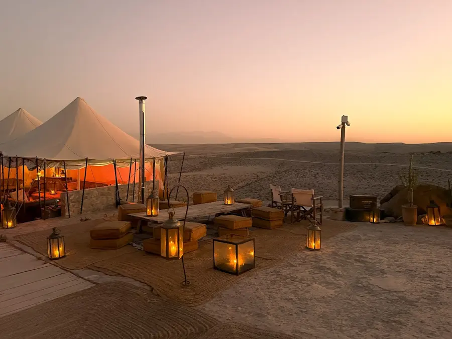 scarabeo-camp-agafay-morocco — dining