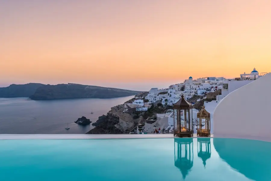 andronis-luxury-suites-santorini — pool