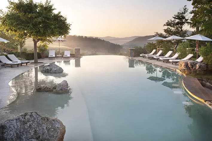 borgo-santo-pietro-tuscany-italy — pool