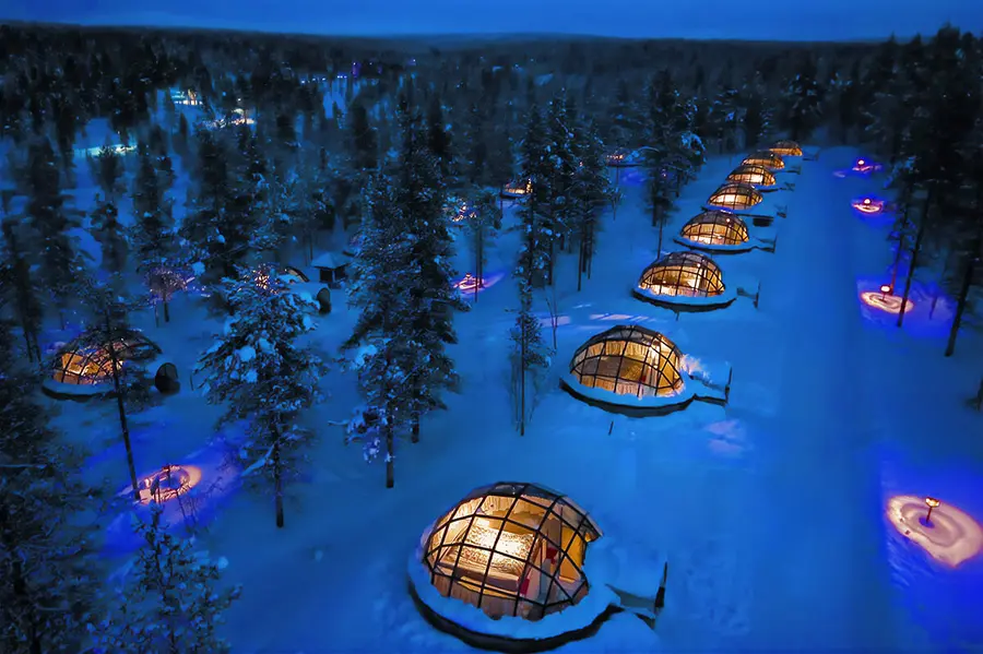 kakslauttanen-arctic-resort-finland — spa