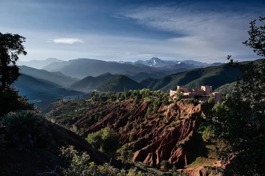 kasbah-bab-ourika-ourika-valley-morocco — pool